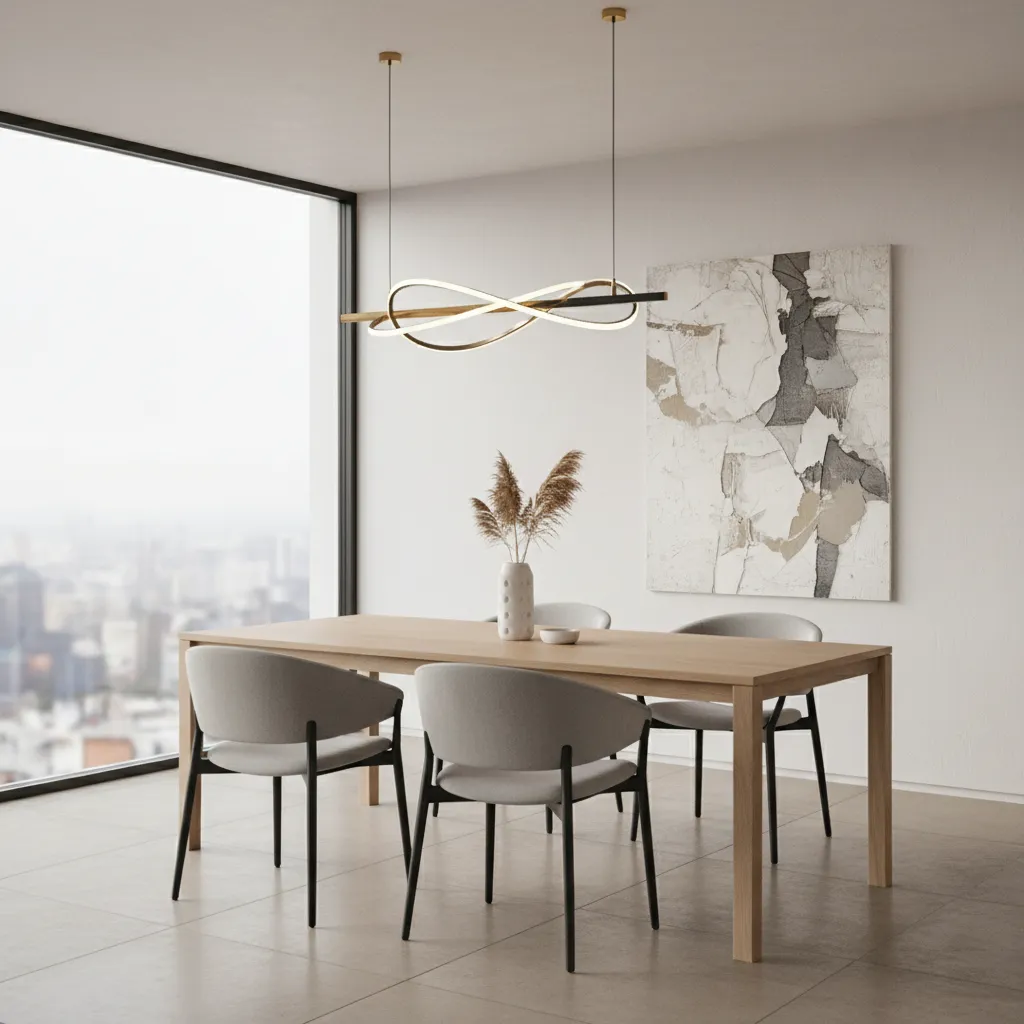 Matching Black Leg Chairs with Modern Dining Rooms