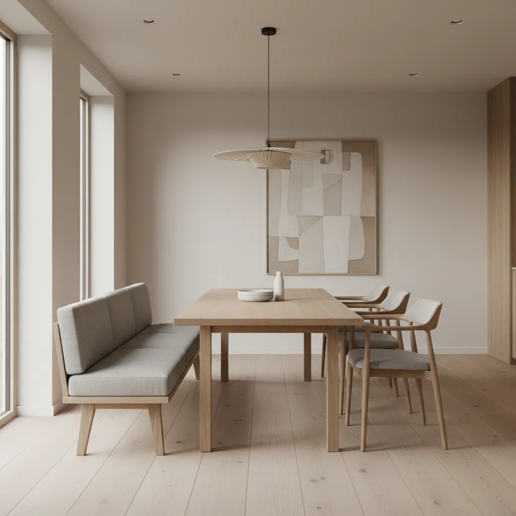 How Interior Designers Use Dining Benches in Modern Dining Rooms