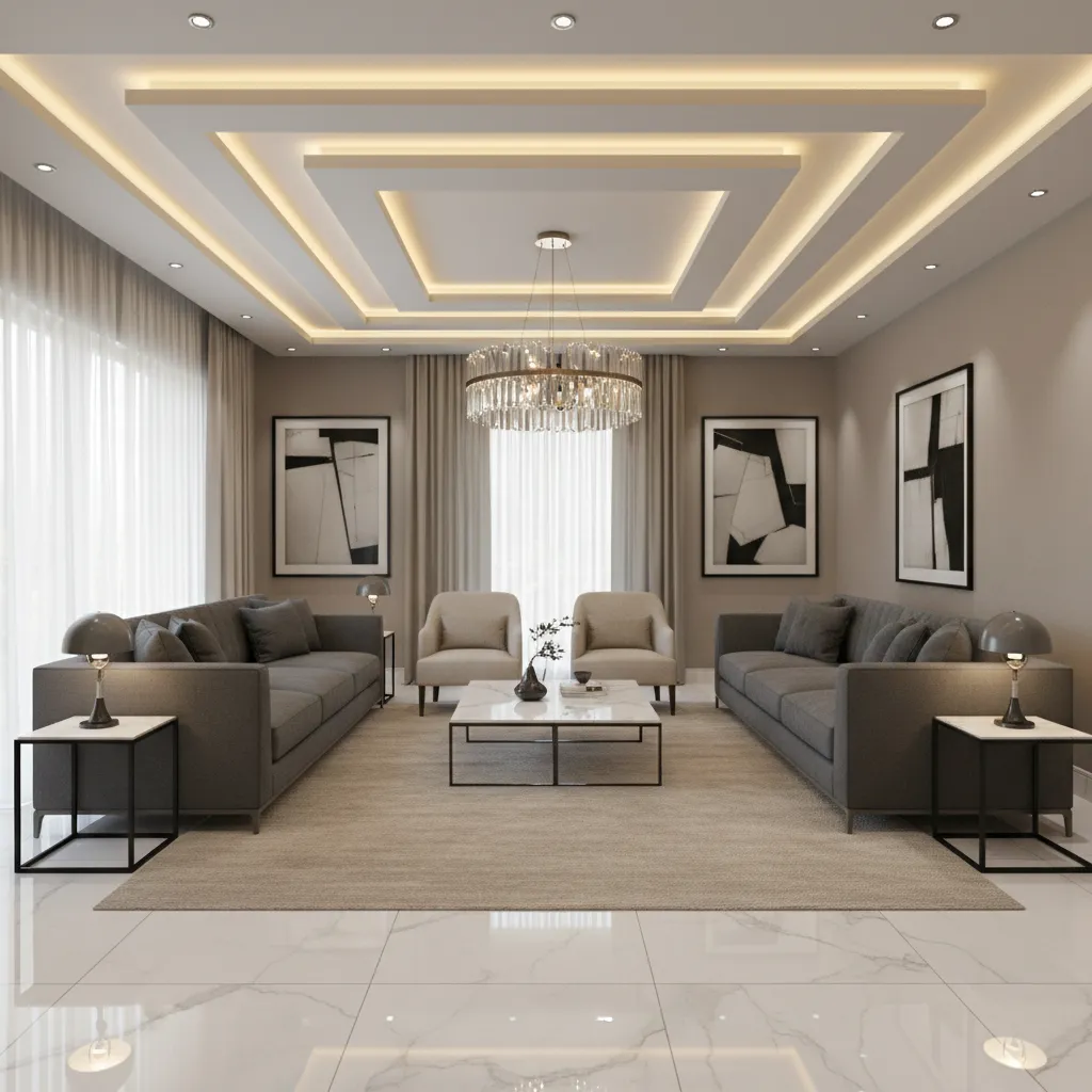 Best False Ceiling Design for Drawing Room