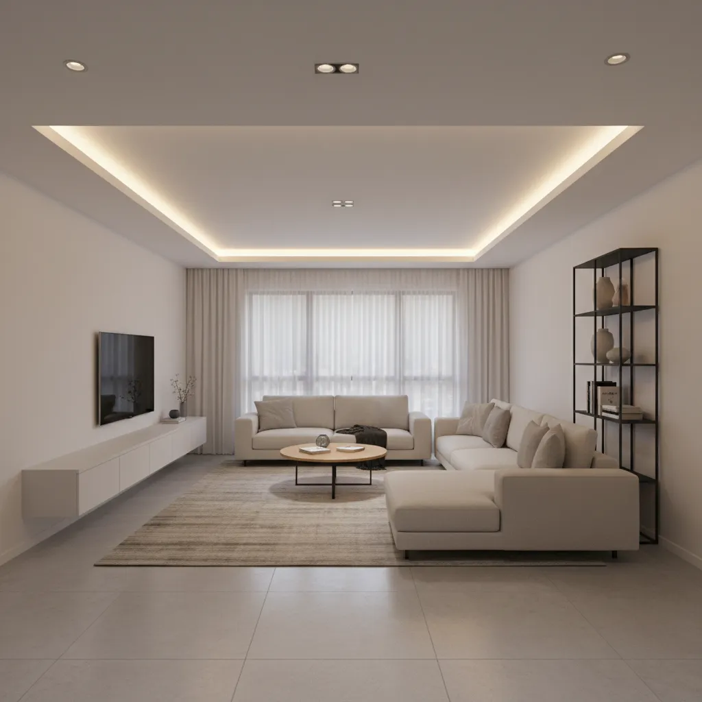Ceiling Design for Living Room Images to Fix Flat Rooms
