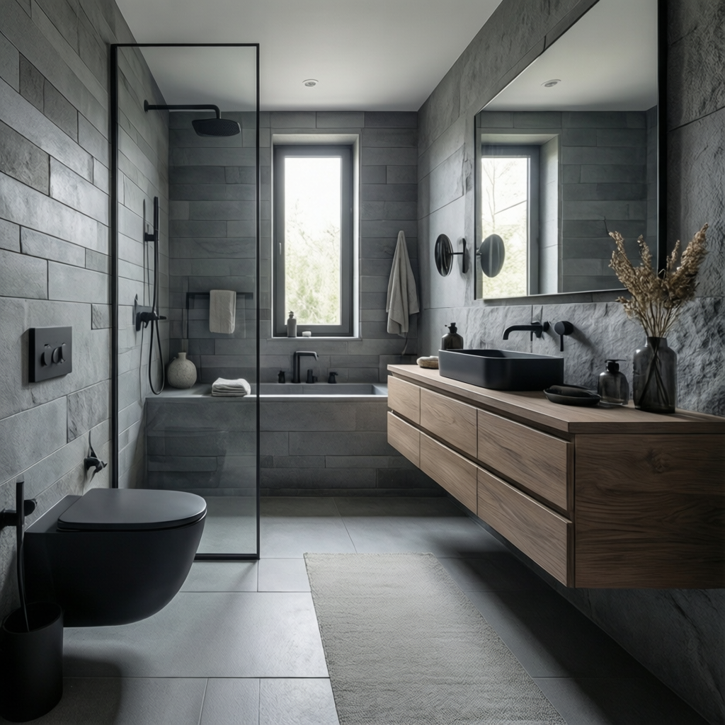 Gray Bathroom Feels Cold? Modern Gray Bathroom Design Trends