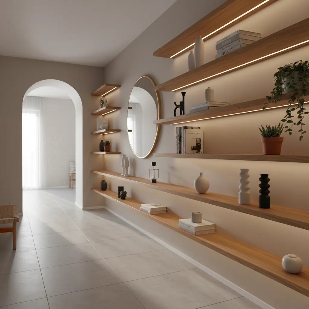 Hallway Shelving Trends in Modern Interior Design