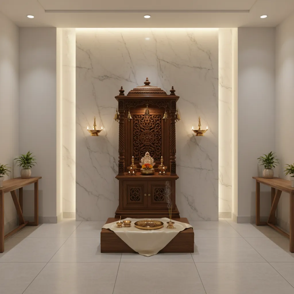 How Interior Designers Plan Pooja Rooms in Modern Homes