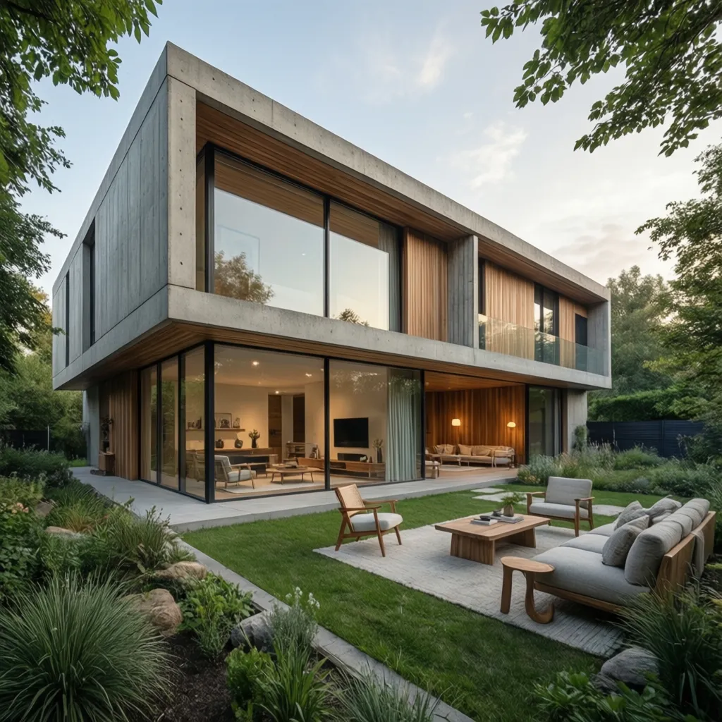 Arquitectura: diseño de casas modernas