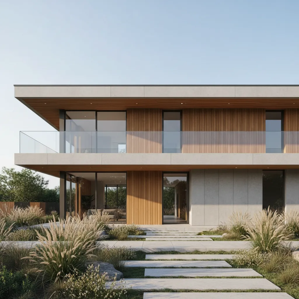 Diseños de casas modernas con balcon que transforman espacios