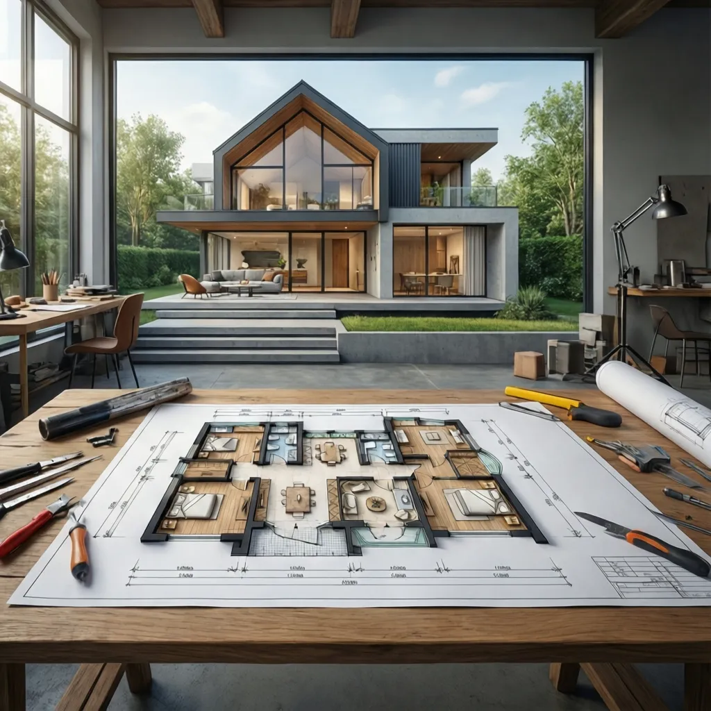 Diseños de casas modernas con sus planos inteligentes