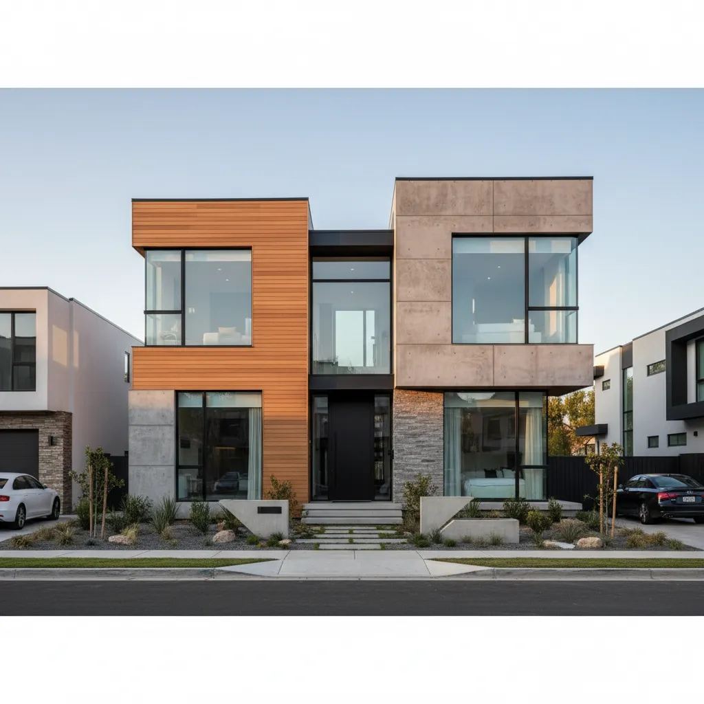 Modern House Facade Trends in Residential Architecture