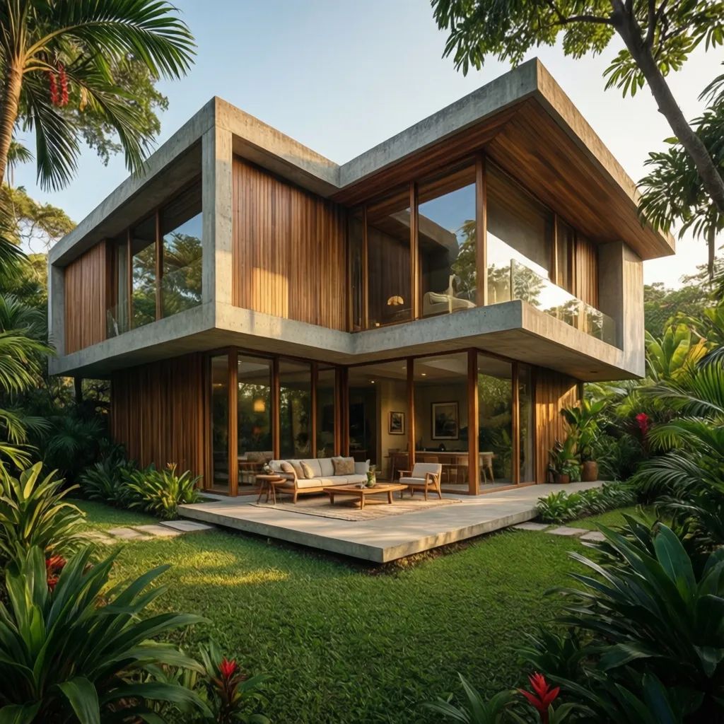 Diseños de casas modernas en Guatemala