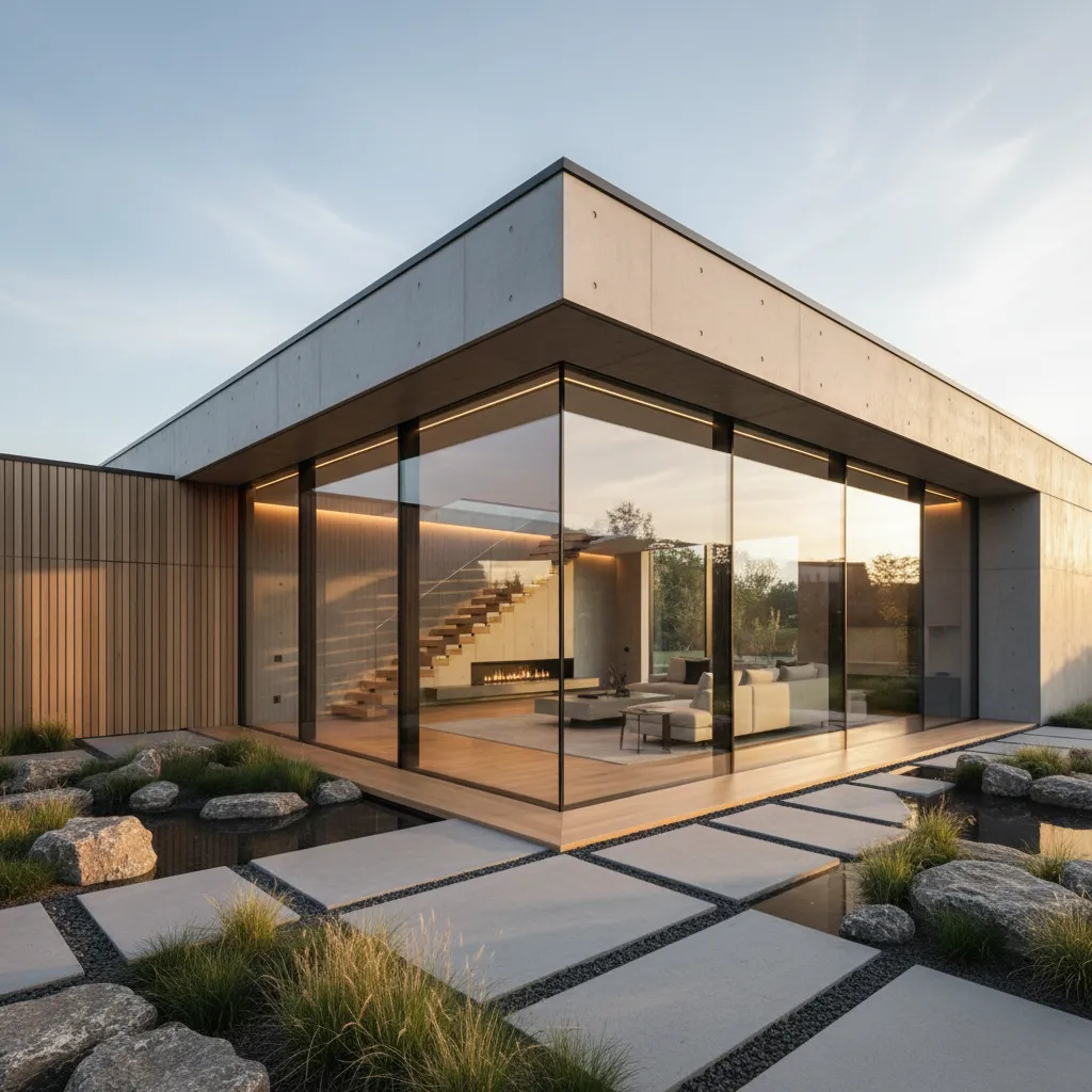 Diseño de casa con ventanas modernas: guía práctica