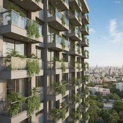 2 Feet Balcony Design Trends in Modern Indian Apartments