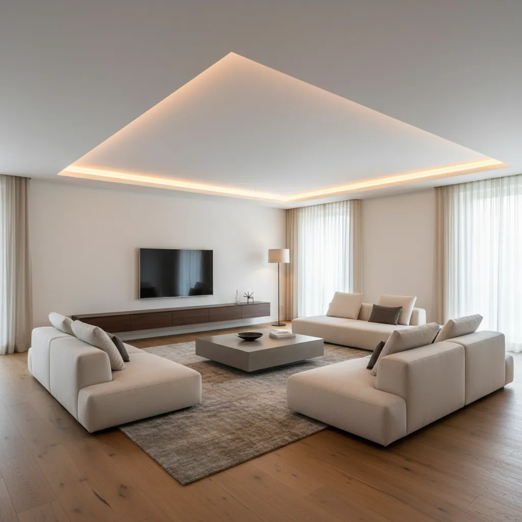 Diseños de techos interiores para casas modernas