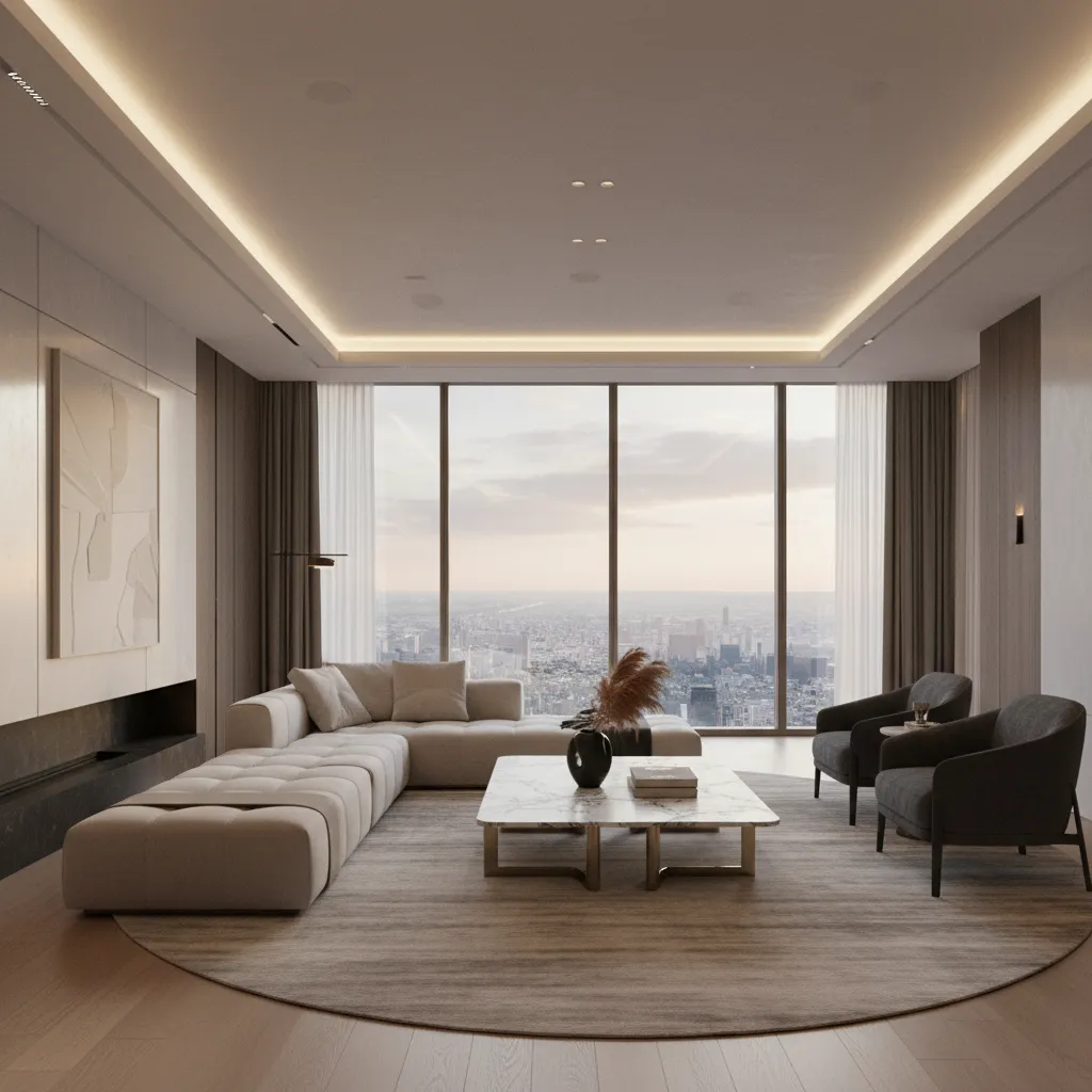 Luxury interior scene representing special event design challenges with higher diamond rewards