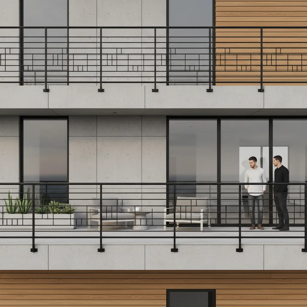 Modern Iron Railing Designs for Balcony That Elevate Contemporary Homes