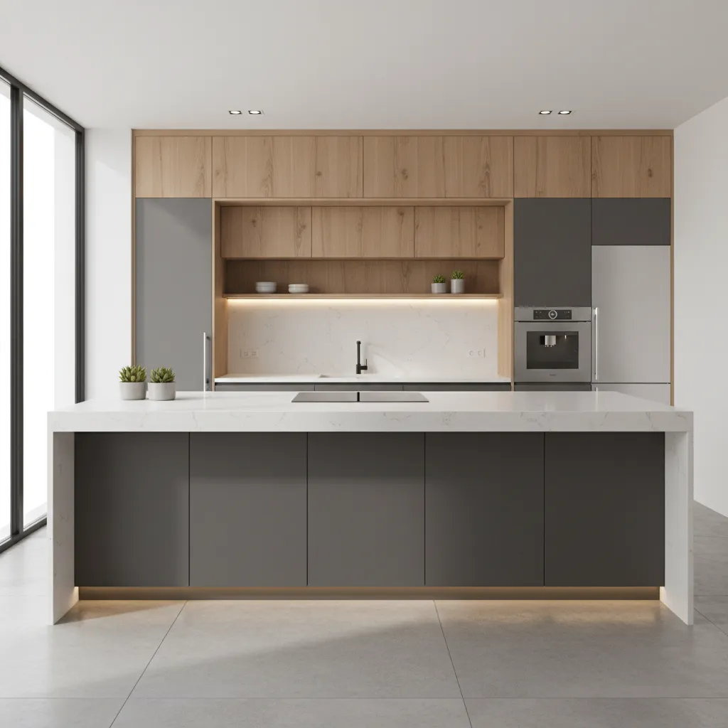 DiseƱo interior de cocinas modernas: guĆa profesional