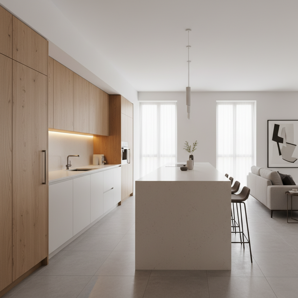 Cocinas modernas: diseño de interiores práctico