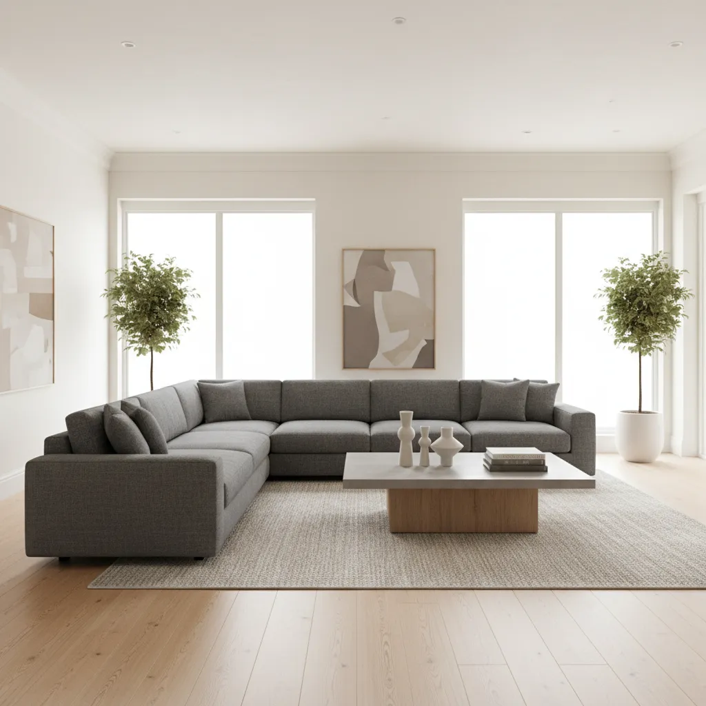 Modern L Shaped Sofa Designs for Living Room