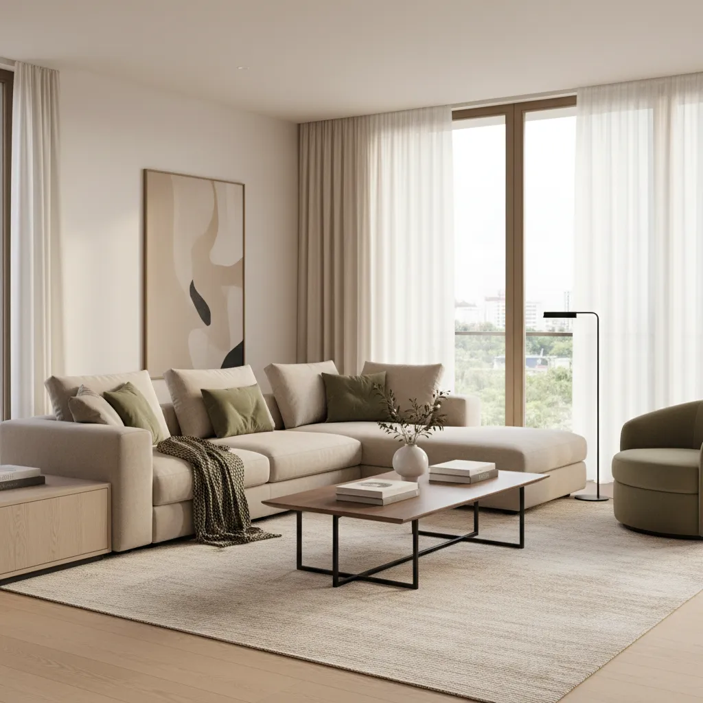 5 Modern Colour Combination for Living Room
