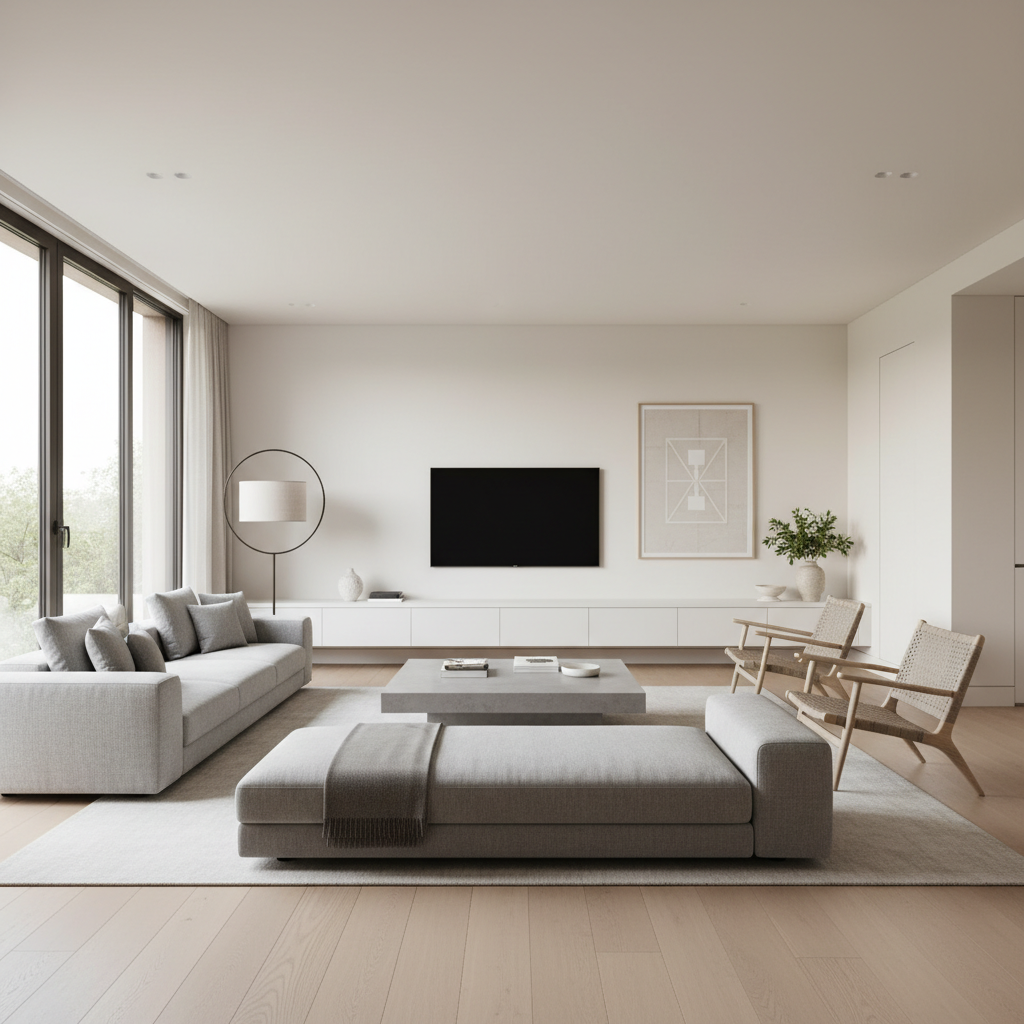Diseño de interiores de salas modernas: ideas y guía