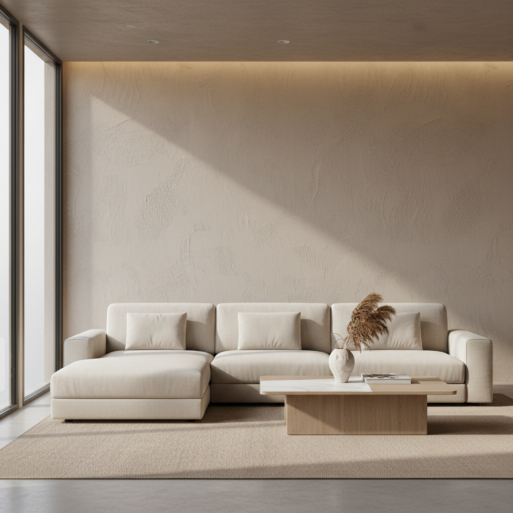 Wall Feels Flat? 3D Texture Paint Designs for Living Room