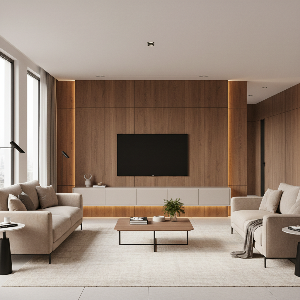 Modern Style Living Room TV Unit Design Guide