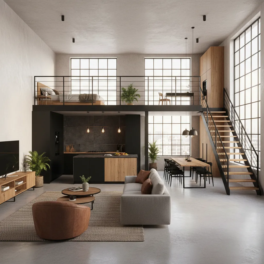 Modern Loft Design Floor Plans