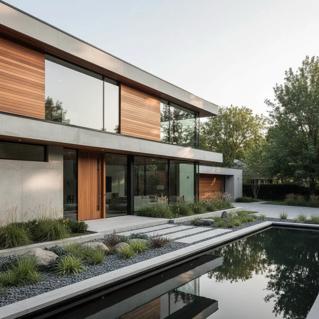 Diseños de casas medianas modernas: ideas funcionales