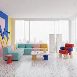 How Professional Designers Use Memphis Style in Modern Interiors
