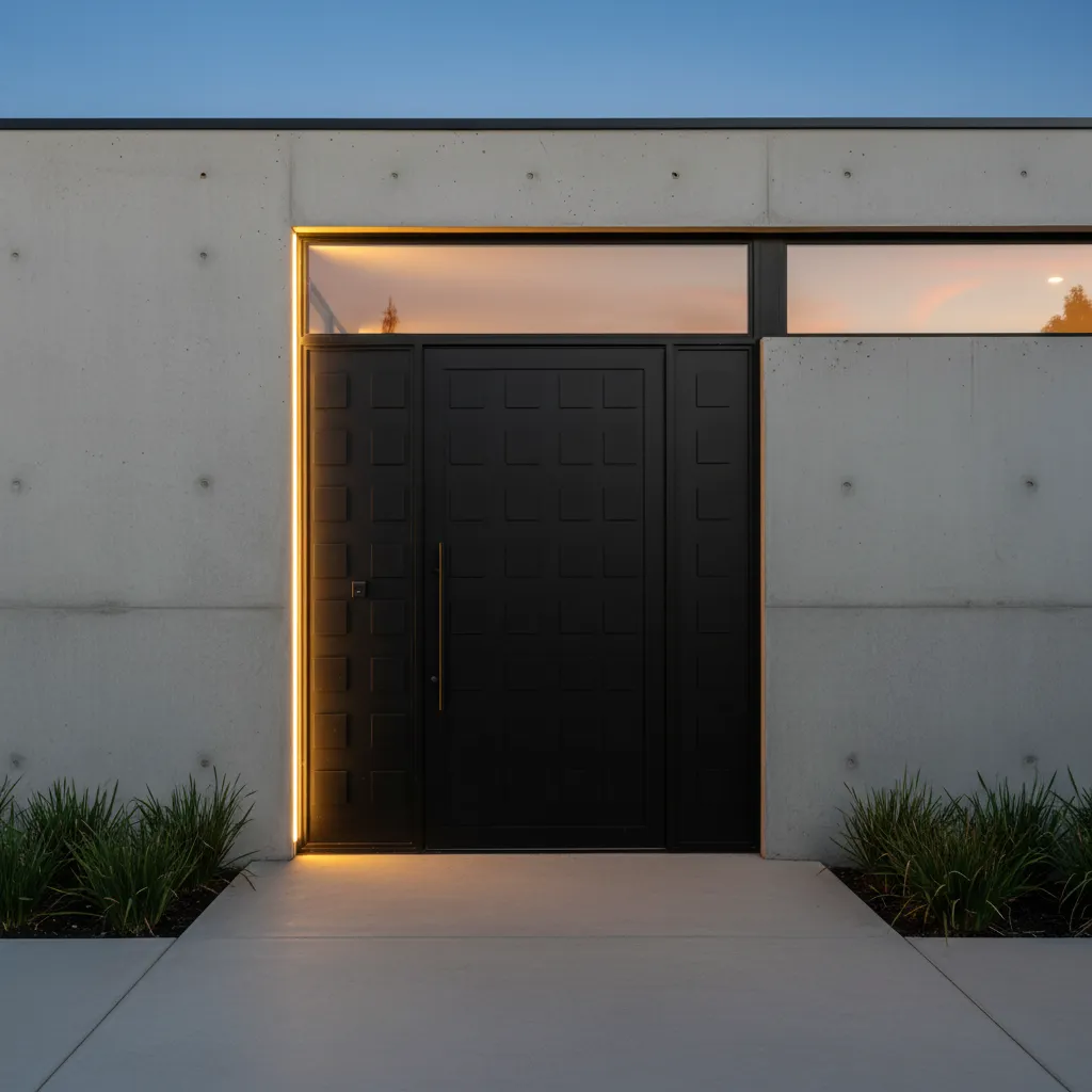 Diseño de puertas metálicas para casas: ideas y errores