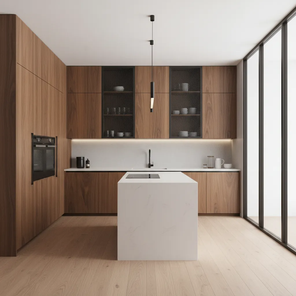 Best Metal Mesh Designs for Modern Kitchen Cabinet Doors