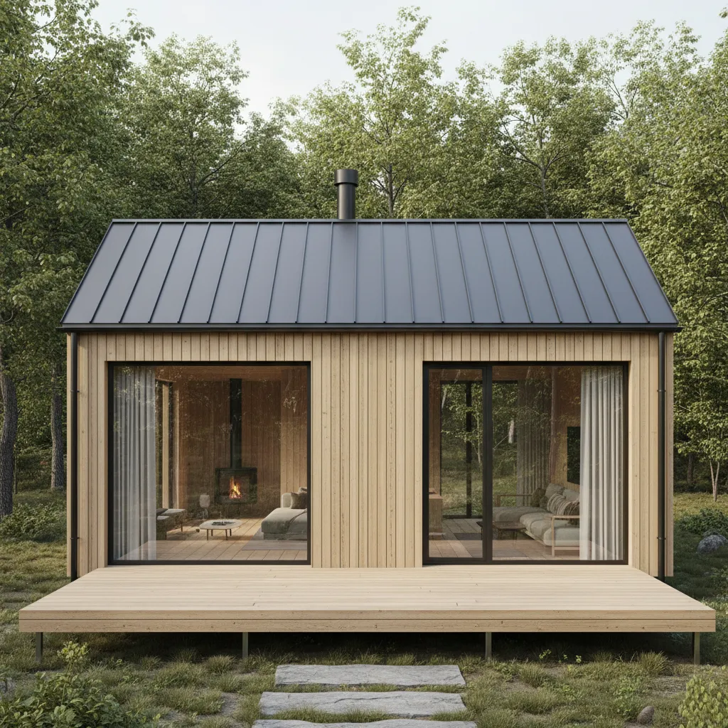 Trends in Small Homes and Cottage Architecture Using Metal Roofs