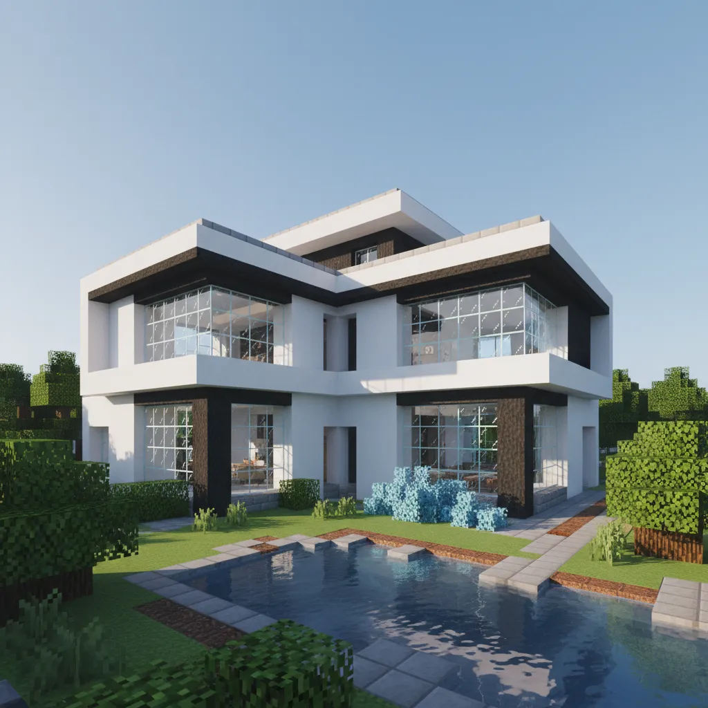 Common Mistakes When Building a Modern Minecraft House And How to Fix Them