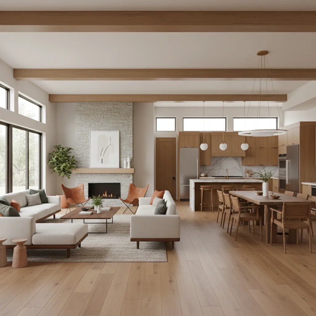 Interior Design Trends for Modern Ranch Style Open Floor Plans