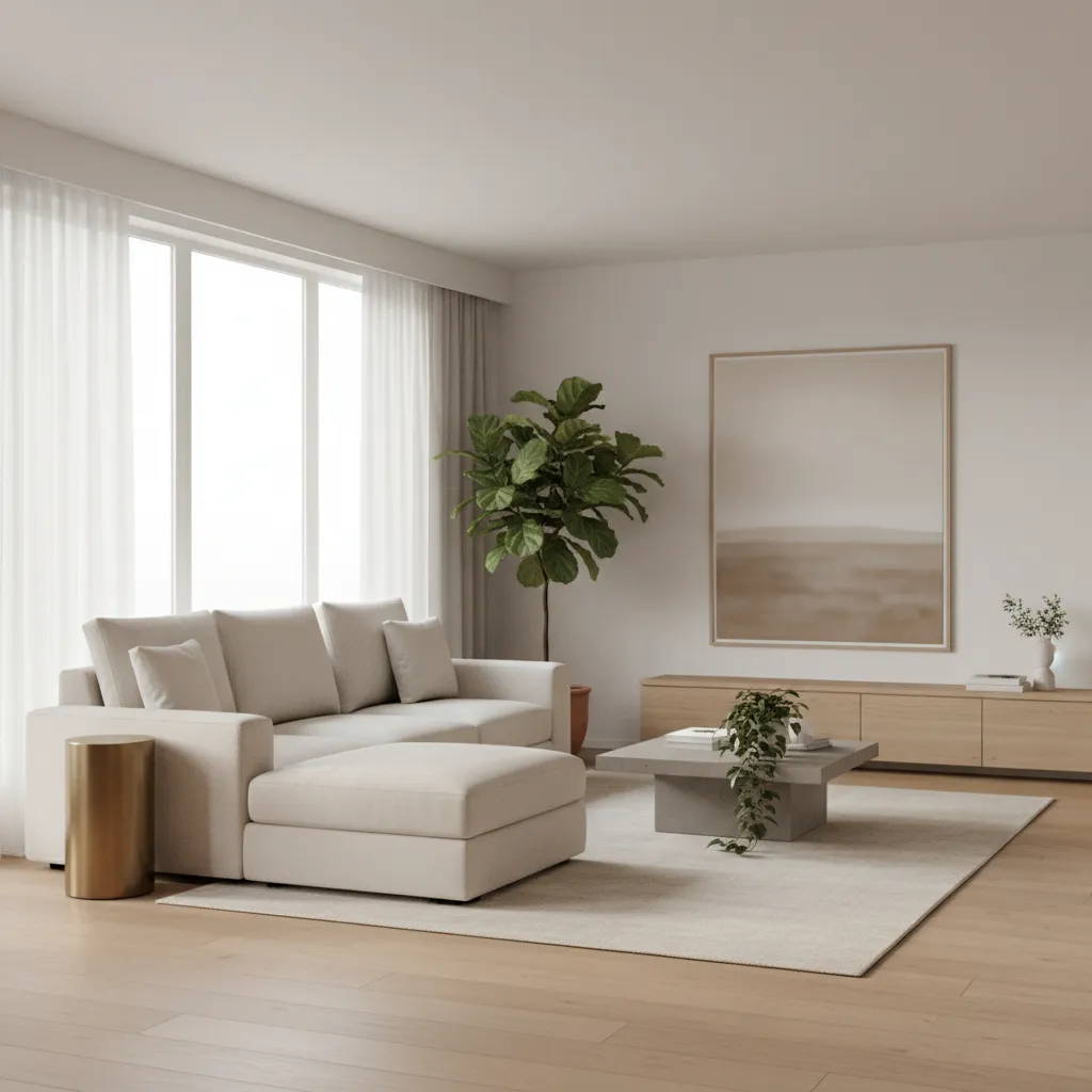 Không gian phòng hiện đại hoàn thiện sau khi thiết kế