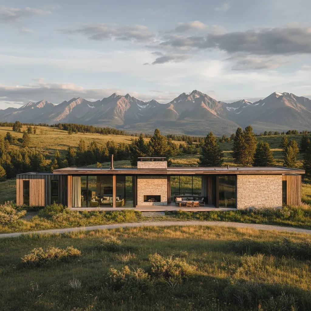 Casa rural moderna de diseño: ideas y claves reales