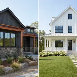 Modern Rustic vs Farmhouse Exterior Colors Key Differences and Design Impact