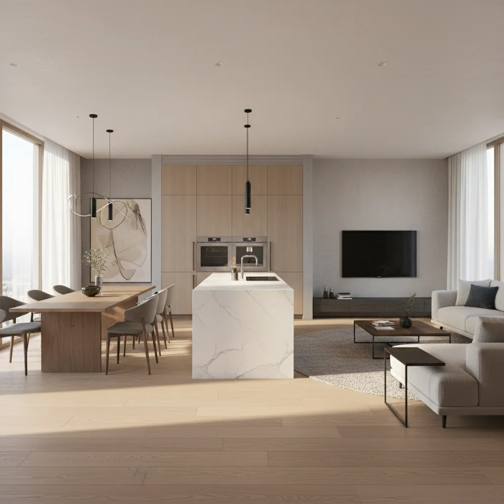 How Builders and Architects Use Semi-Open Floor Plans in Modern Housing: Why modern residential design increasingly favors semi-open layouts for flexibility, privacy, and market appeal