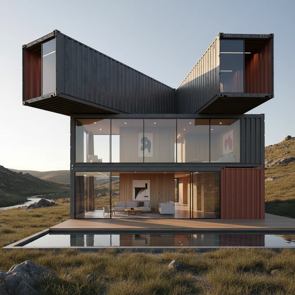 How Architects Design Modern Shipping Container Homes