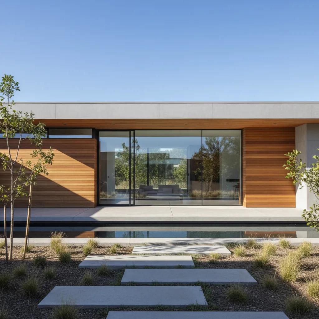 Diseño de casas modernas de una sola planta