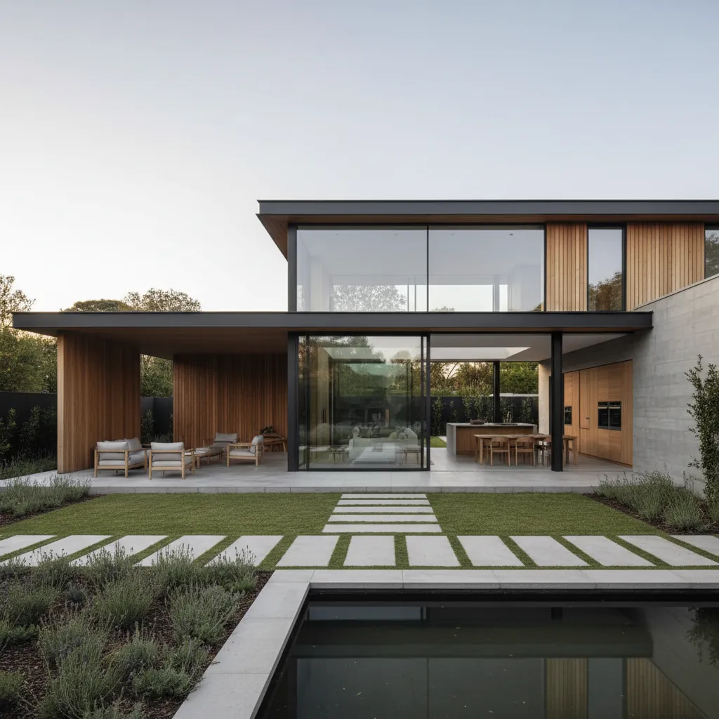 Casas de diseño moderno de una planta: ideas y claves
