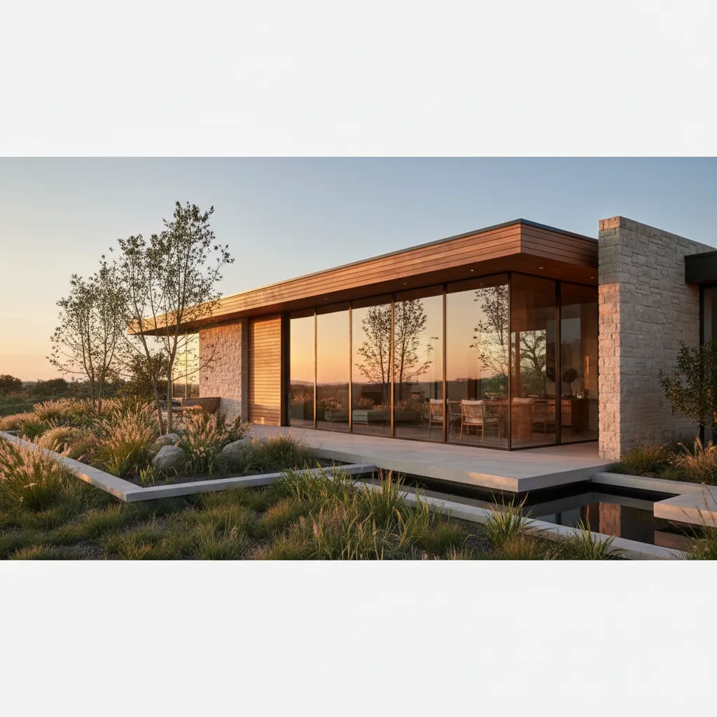 Diseños de casas modernas de un solo piso que funcionan