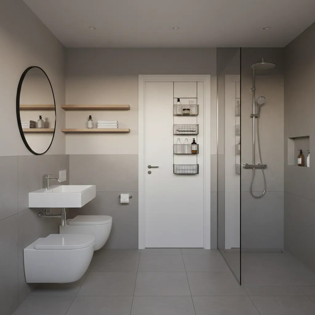 Bathroom Storage Hardware Trends in Modern Small Space Design