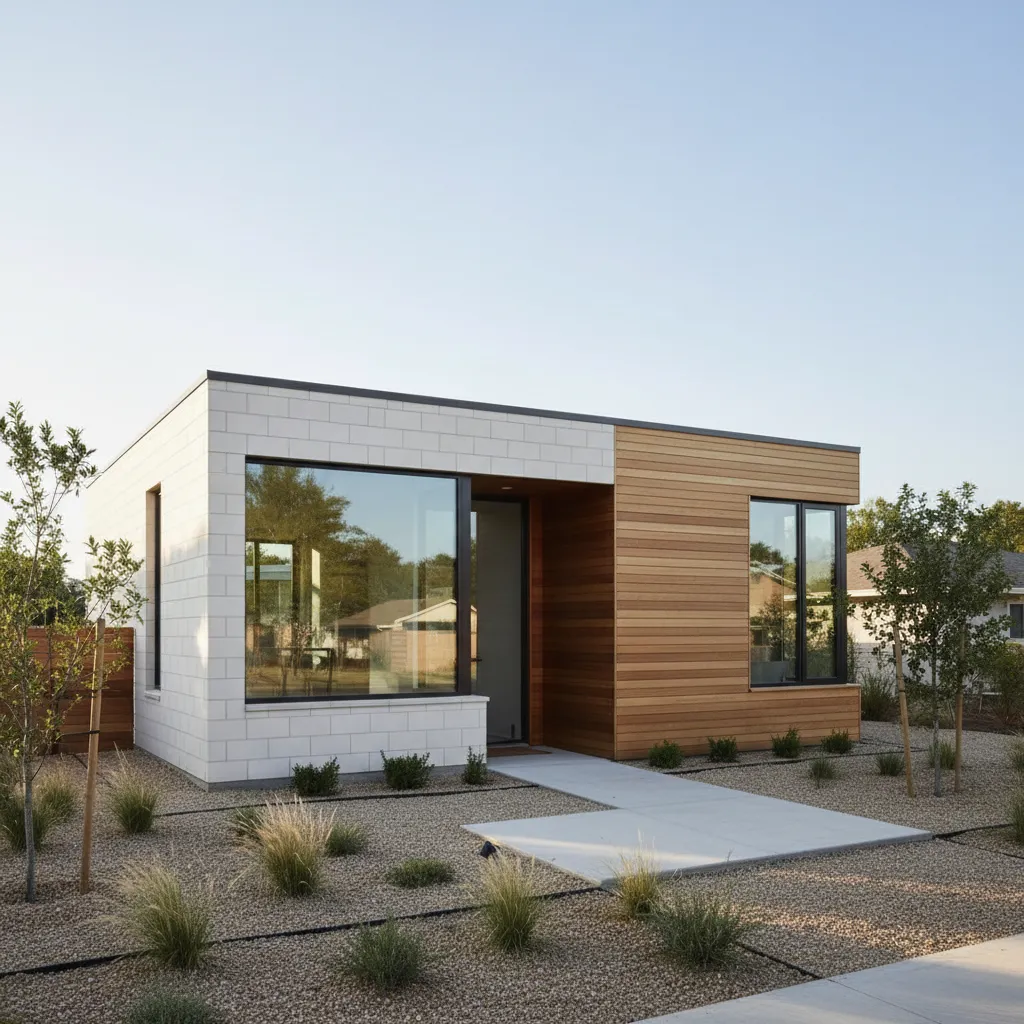 Diseño de casas pequeñas modernas sencillas