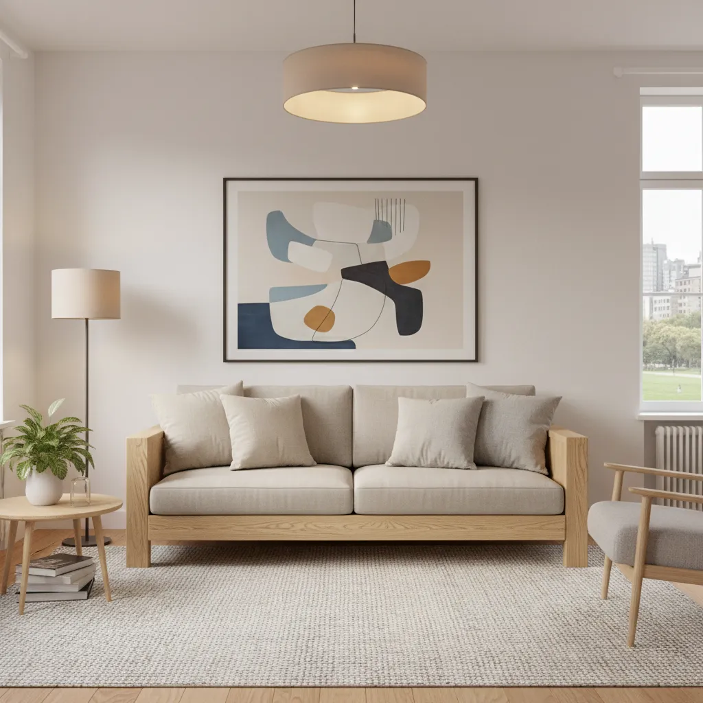 How Can You Make a Wooden Sofa Look More Modern?