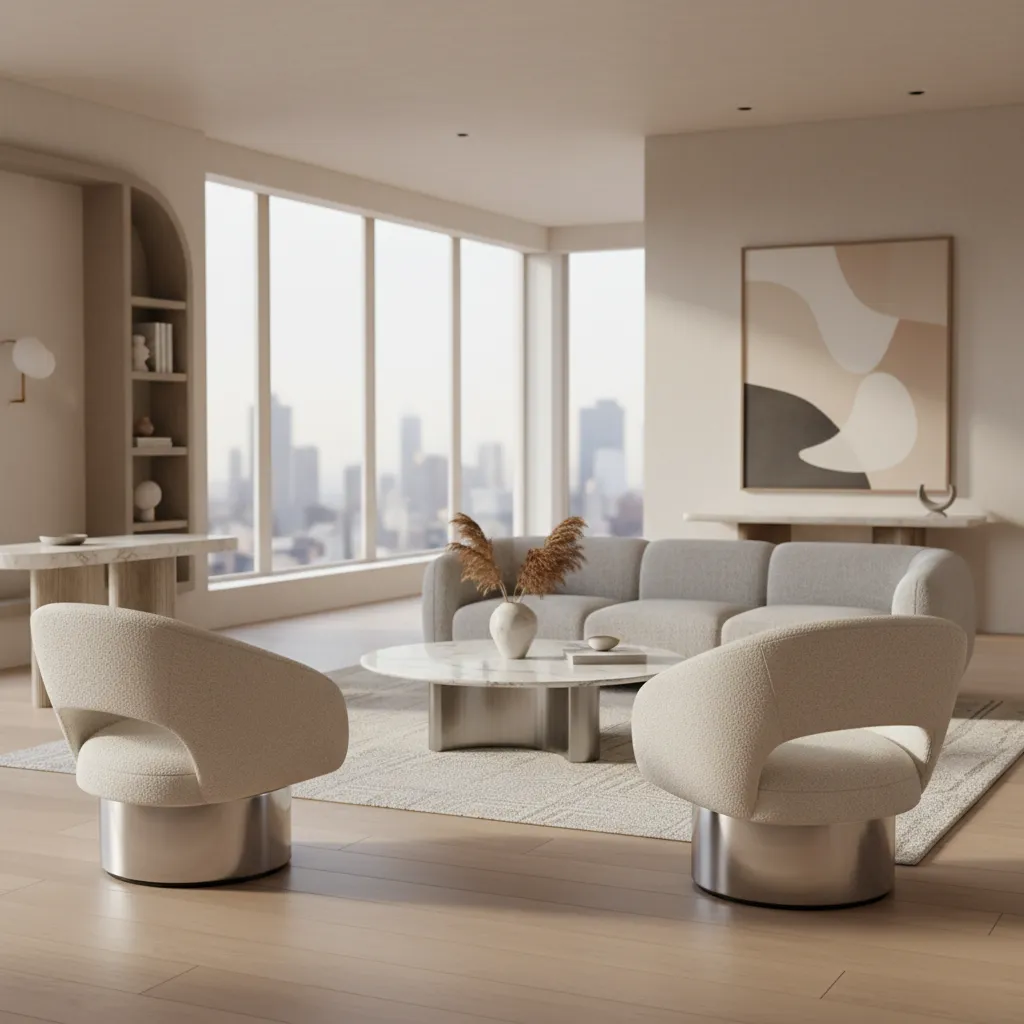 5 Swivel Chair Design Trends for Modern Living Rooms