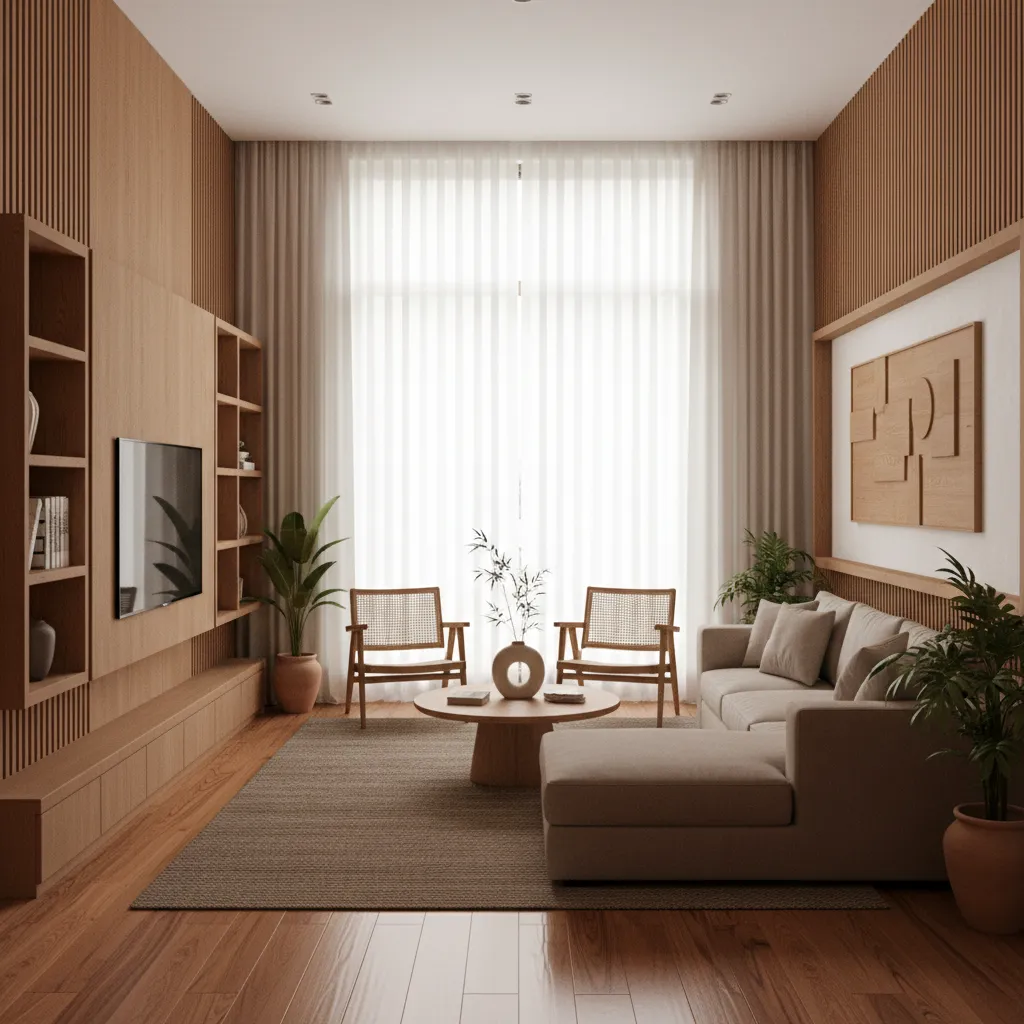 Nội thất nhà phố hiện đại sau khi hoàn thiện