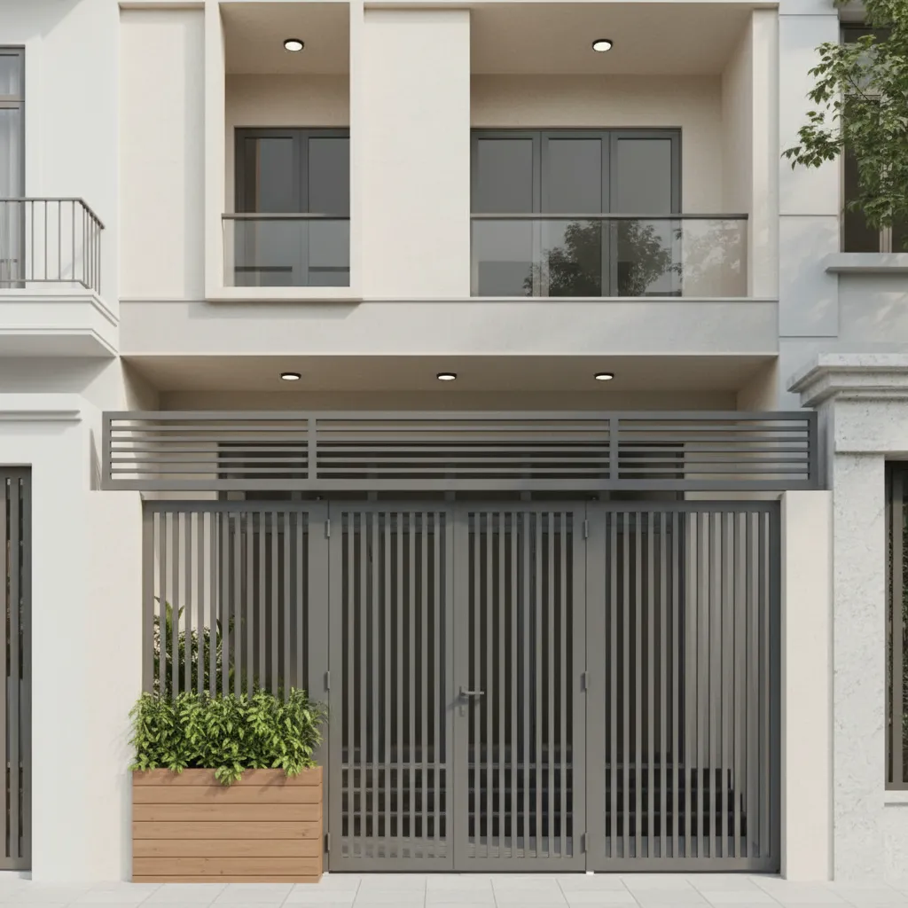 Thiết kế cổng nhà ống đẹp: 7 ý tưởng vừa thẩm mỹ vừa an toàn
