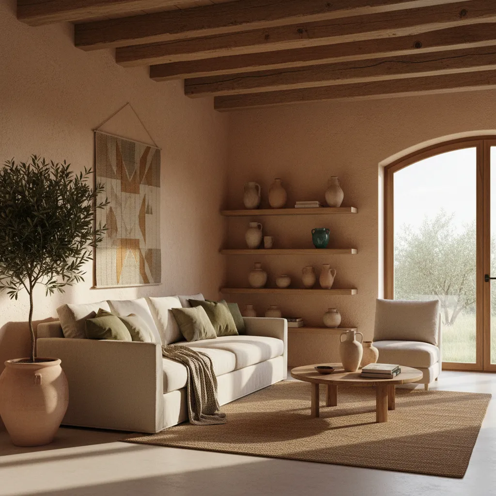 Optimize a Modern Tuscan Living Room on a Budget