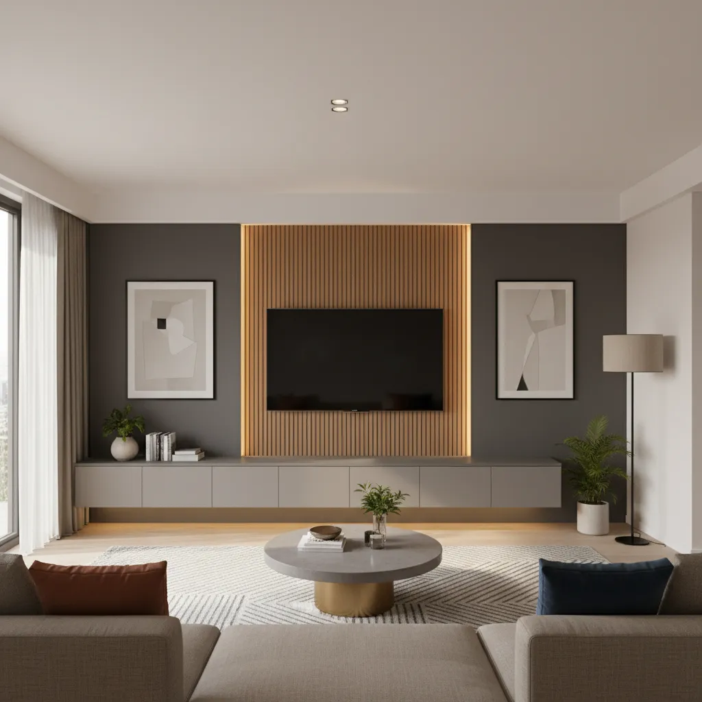 Modern TV Unit Design for Living Room India: Practical Ideas That Actually Work
