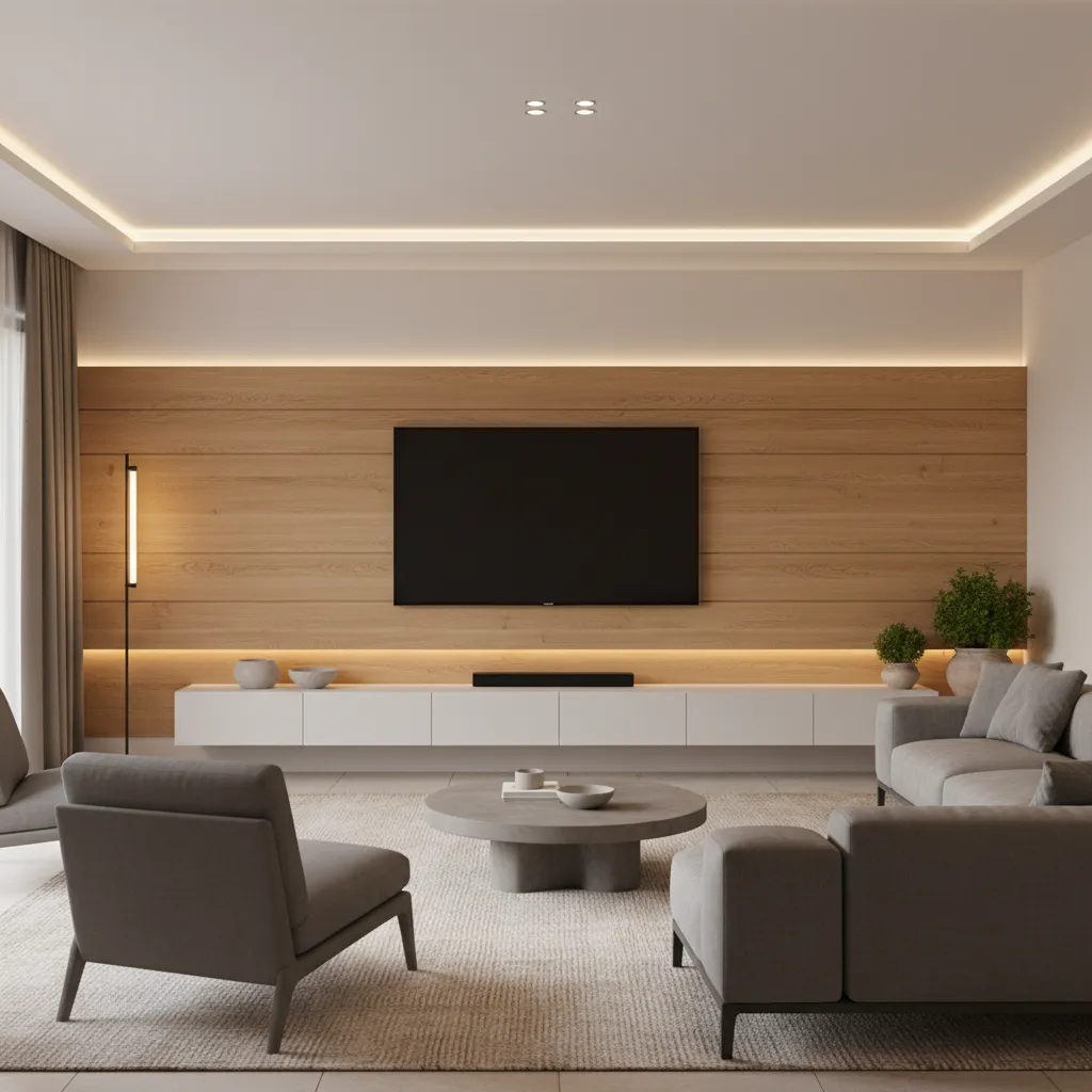 Modern TV Wall Design Ideas for Living Room