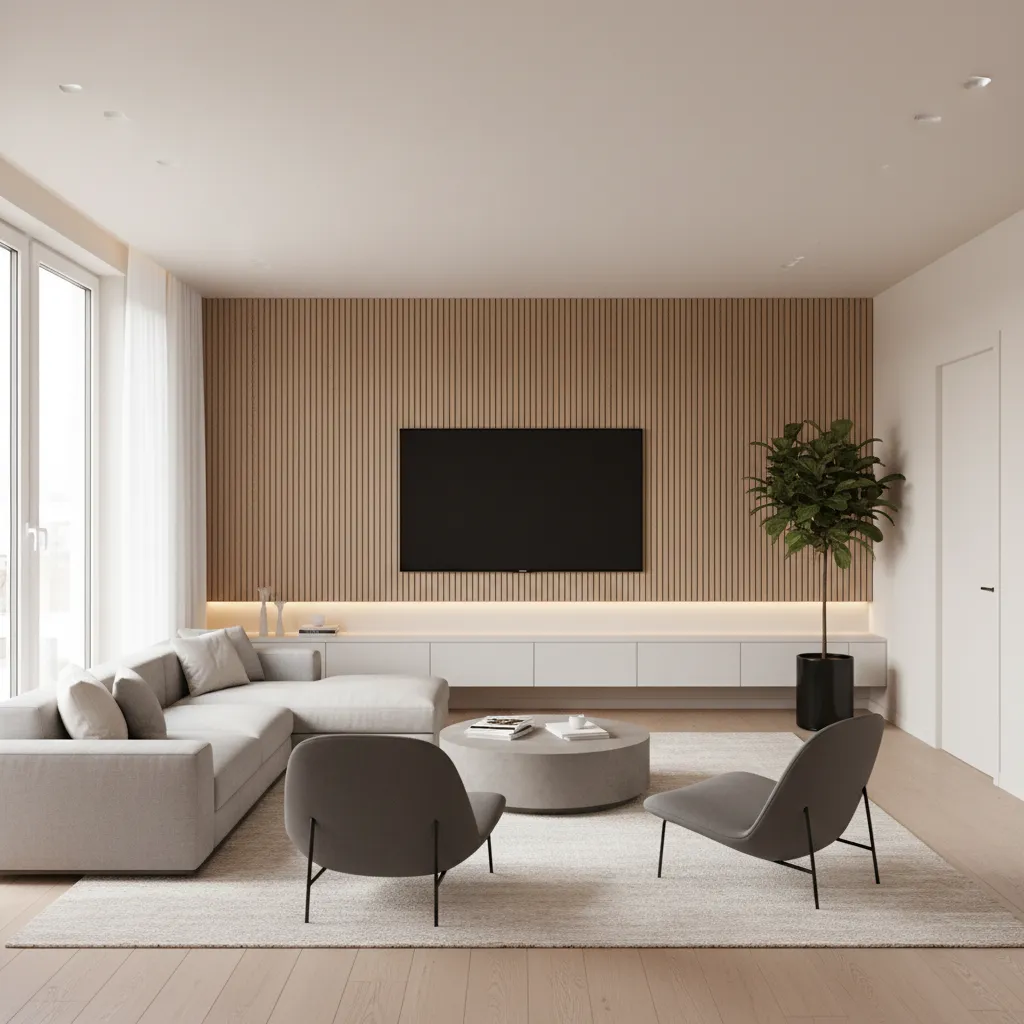 Modern TV Wall and Media Unit Trends for Small Living Rooms